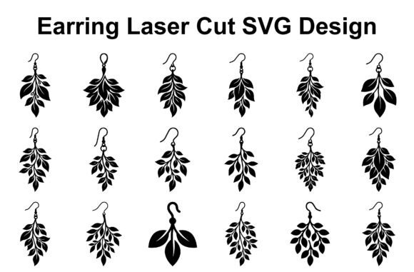 Crafting Nature's Elegance: The Leaf Earring SVG Bundle