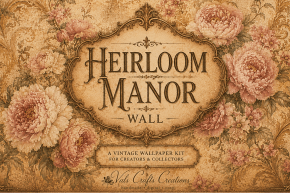 Heirloom Manor Walls – Vintage Wallpaper: A Designer's Guide to Timeless Texture