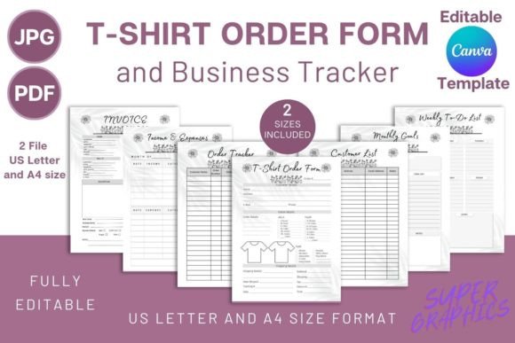 Organize Your T-Shirt Business with This All-in-One Tracker