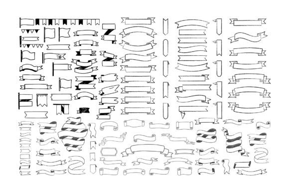 SVG Vintage Banner Ribbon Clipart Vector: A Designer's Toolkit