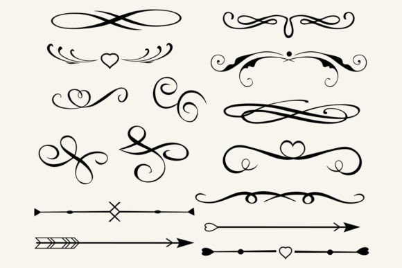 Unlocking Creativity with Flourish SVG Clip Art